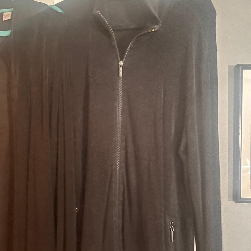 2 Chico's Traveler’s Elegant Black Jackets - Short and Long - Picture 3 of 5